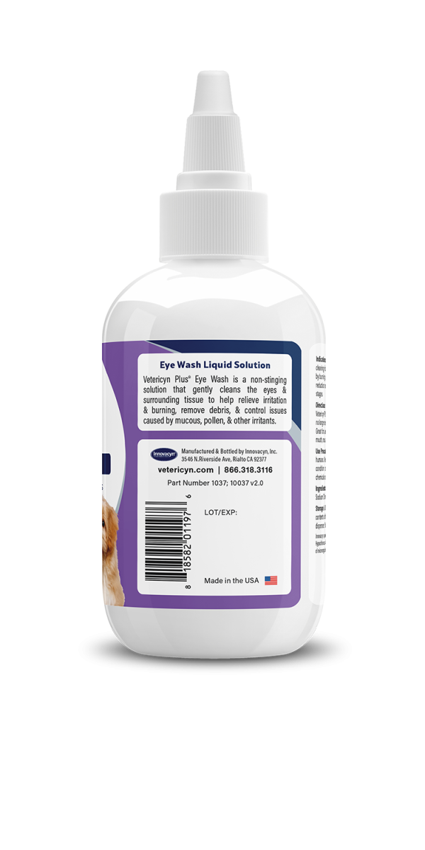 Vetericyn Plus Antimicrobial Eye Wash for Dogs & Cats, 3-ounce Supply - Image 4