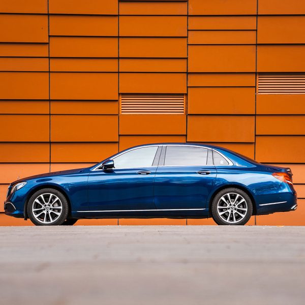 Glossy Metallic Beacon Blue Vinyl Wrap Hot on Sale - Image 3
