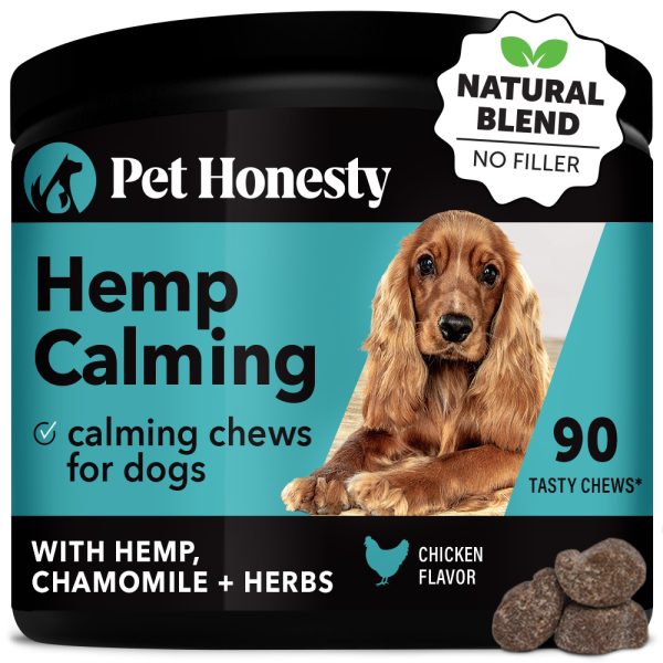 Pet Honesty Hemp Calming Chicken Soft Chew for Dogs For Cheap