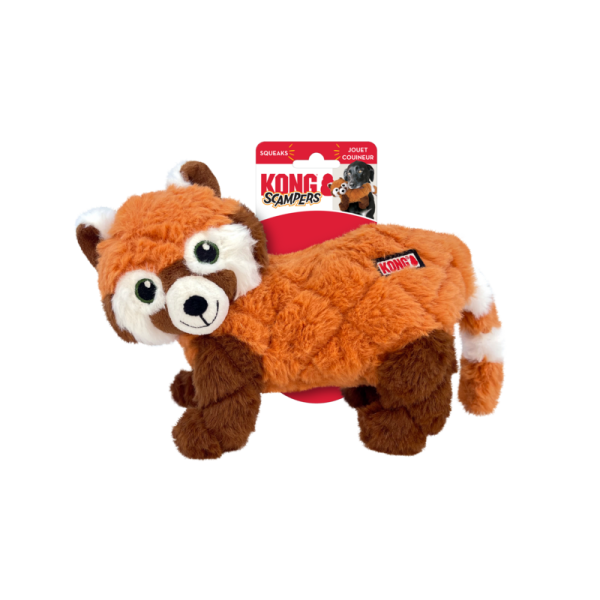 KONG Scampers Red Panda Medium Dog Toy Cheap - Image 4